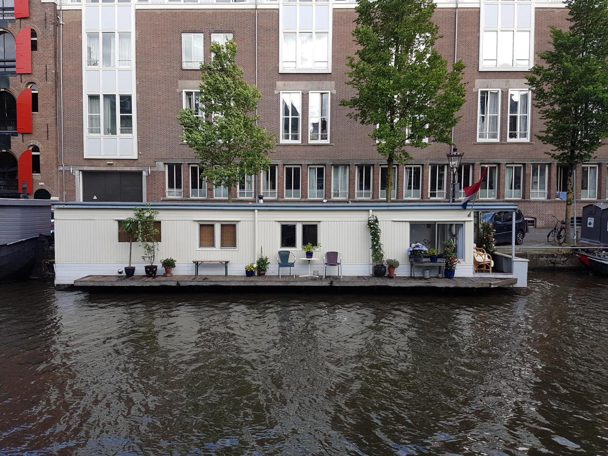 Pantheos Top Houseboat อัมสเตอร์ดัม ภายนอก รูปภาพ